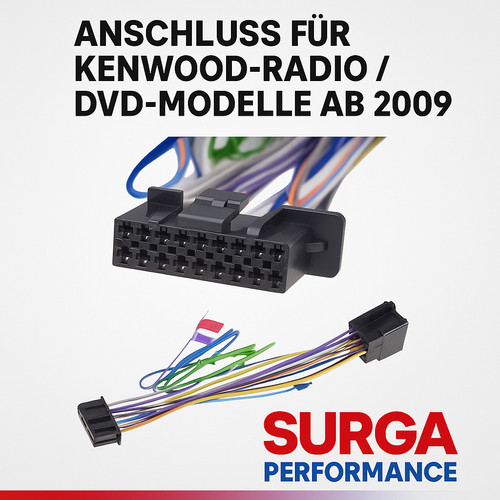 Iso car stereo - stereo, adapter
