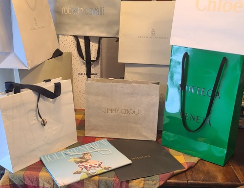 Luxury designer shopping gift - shopping,