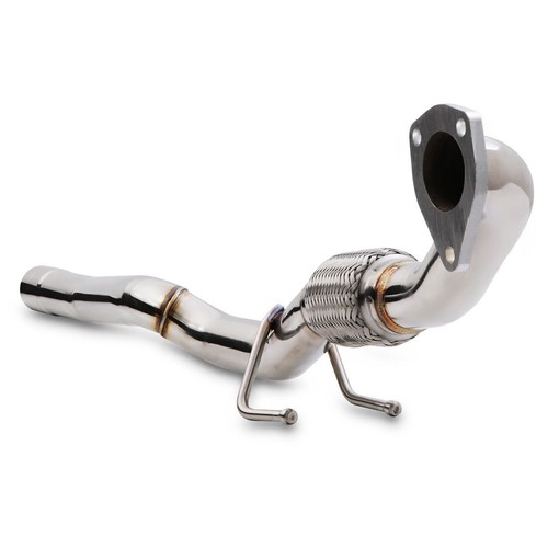 Stainless exhaust front race - stainless,