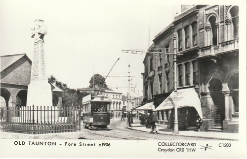 Tram fore street - tram,