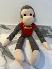 Curious George Vintage Schylling Plush Toy 21” Excellent Condition