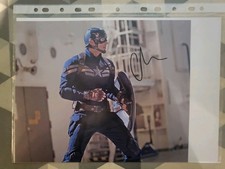 Chris Evans Authentic Hand Signed 10X8 Picture With Autograph & COA
