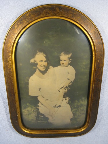 Antique curved glass - curved,