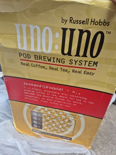 Uno pod brewing system - uno,