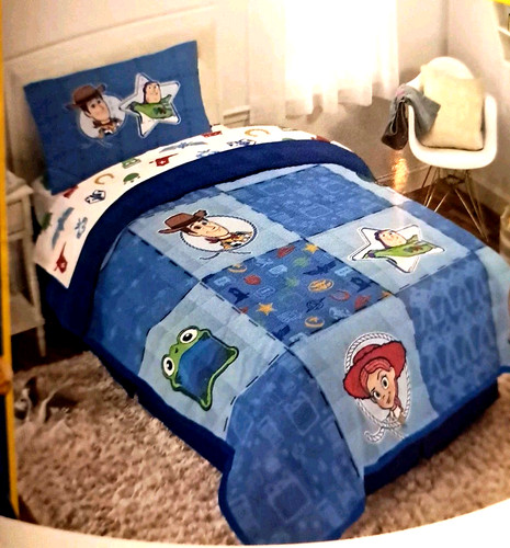 Toy story quilt and sham - 5,