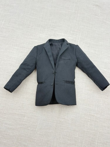 Scale black suit jacket is - 1/6,