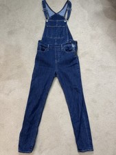Levi’s  Women’s Slim Fit Denim Dungarees Small Excellent Condition  W27