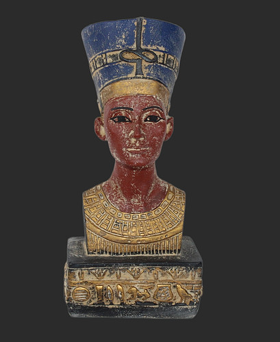 Unique queen nefertiti - nefertiti, head