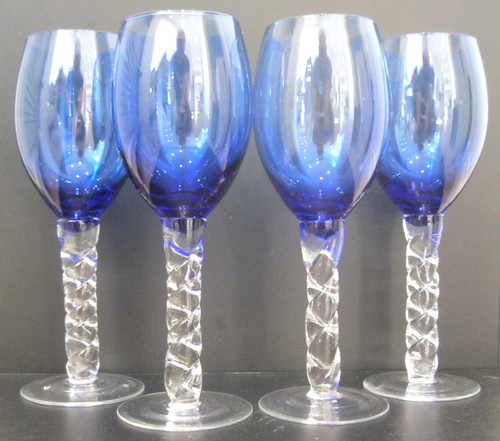 Vintage bohemian cobalt - 4x,