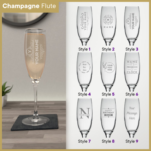 Personalised glass engraved - personalised,