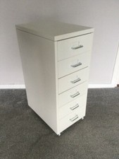 IKEA Helmer Metal 6 Drawer