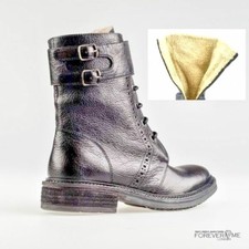 Womens Leather Ankle Boot