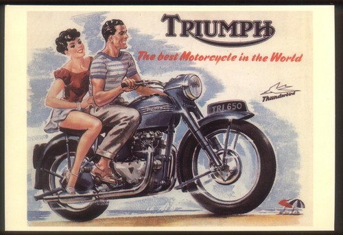 Modern postcard triumph - postcard:,