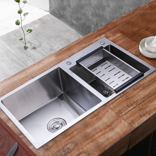 Double bowl stainless steel - bowl,