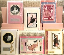 6 x Luxury Handmade Large 3D