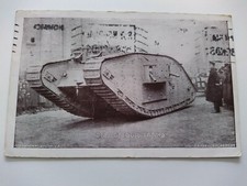GB Stamps WW1 Tank Postcard with Slogan Buy National War Bonds  Passed by Censor
