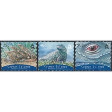 Blue Iguana: 3 Values - Cayman