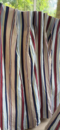 Laura ashley striped curtains - ashley,