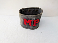 WW2 Original MP Military Police Adjustable Armband 6 x Poppers 3 x Positions