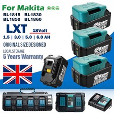 For Makita 18V Battery BL1850B