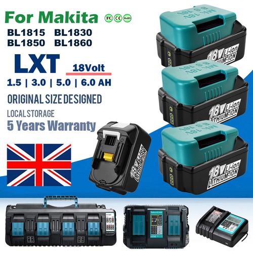 For makita 18v battery bl1850b - for,
