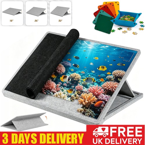 Tilting jigsaw puzzle board - jigsaw,