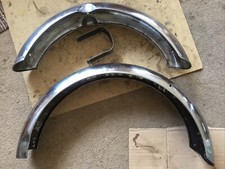 Norton Dominator ES2 Atlas Road Holder Front & Rear Mudguard