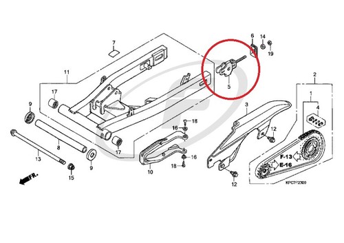 Genuine chain adjuster for - chain,
