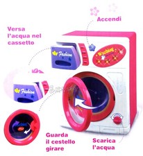 Pink Toy Washing Machine For