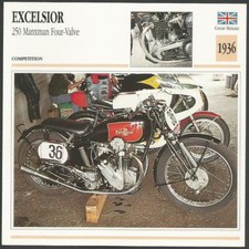 EDITO-SERVICE S.A.CLASSIC MOTORCYCLES-1936-EXCELSIOR-250 MANXMAN FOUR-VALVE