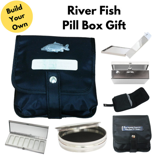 River fish travel - pill, boxes
