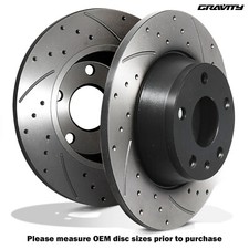 REAR GROOVED DRILLED 286MM