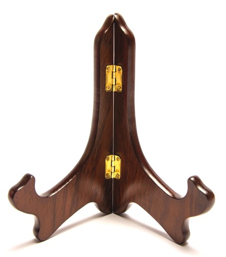 Wooden display stand easel - display, /easel