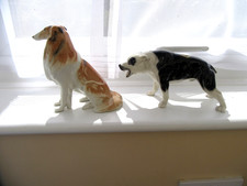 Vintage Dog Figures, Rough