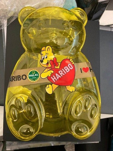 Haribo yellow gummy bear - haribo,
