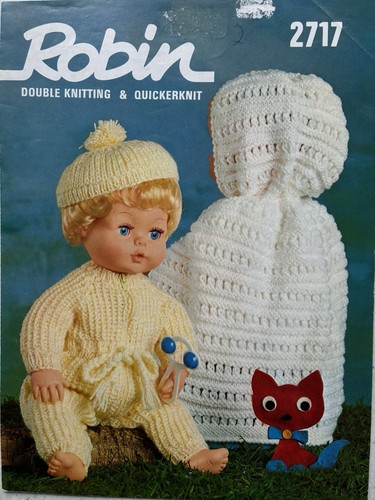 Robin vintage knitting - vintage,