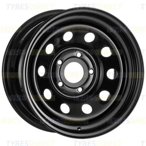 16x8 black modular - black, steel