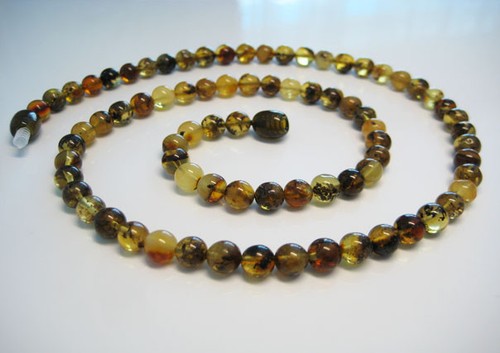 Elegant green natural round - elegant,