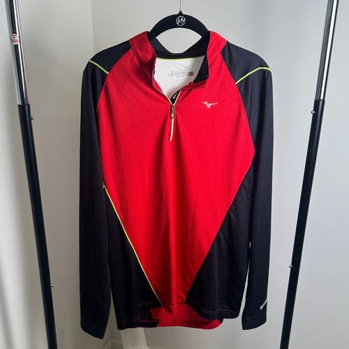 Men mizuno red and black - red,
