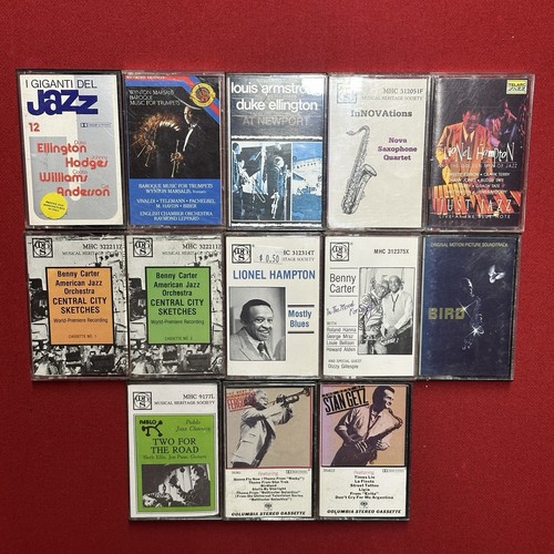 Lot jazz cassettes joe - 13, cassettes,