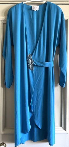 Parigi evening dress blue - dress,