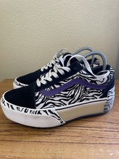 VANS Old Skool Trainers Zebra