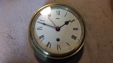 F.w.Elliott Brass Ships Clock Made In England