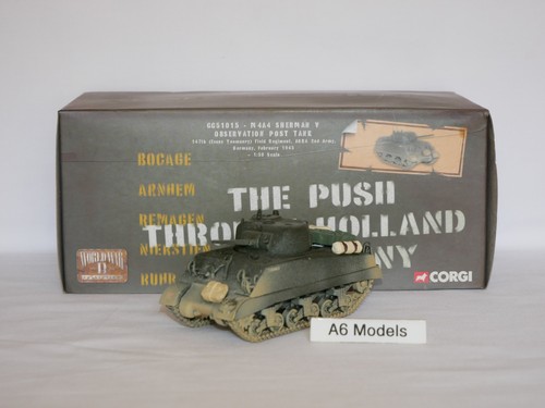 Corgi m4a34 sherman obs - m4a34, v