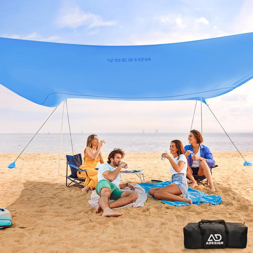 Windproof beach tent sun - windproof,