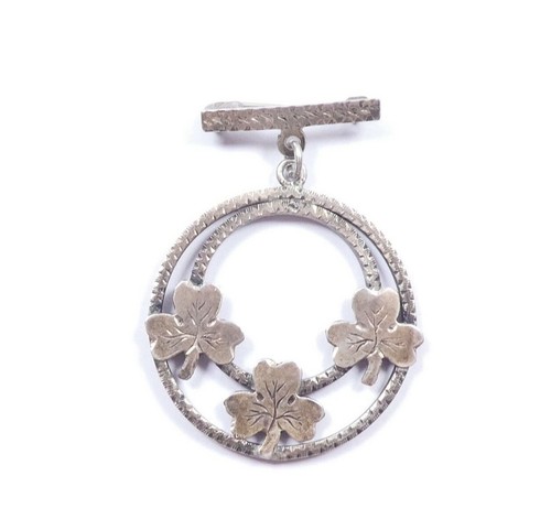 Antique edwardian brooch lucky - antique,