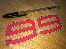 Jorge Lorenzo 99 Race Number -