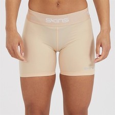 Skins Dnamic Force Womens Compression Half Tights Size Small Neutral Fit