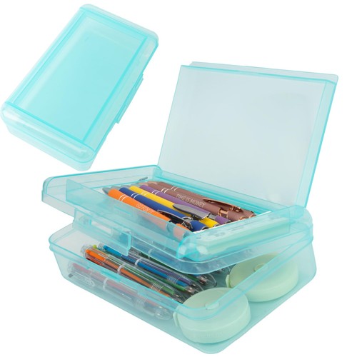 Pencil case box double layer - box,,