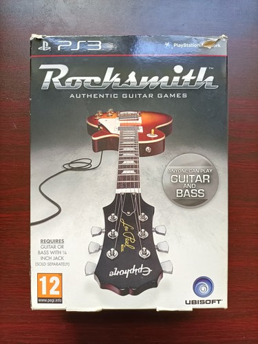 Rocksmith ps3 boxed includes - ps3,,